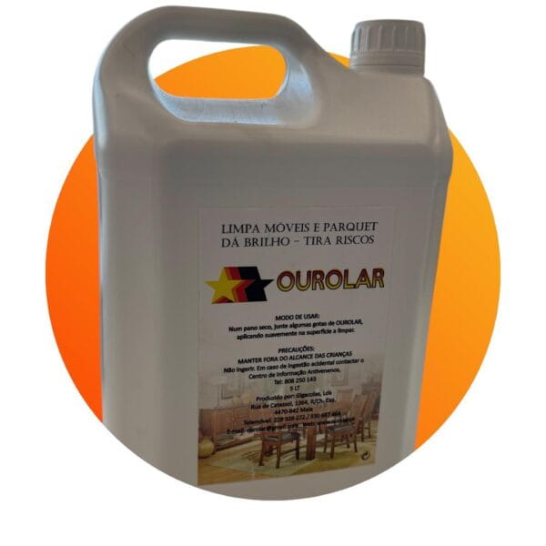 OUROLAR - Limpa moveis e parquet 5lt - Image 2